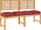vidaXL - Palletkussens - voor - Zitplaatsen - - - 4 - stuks - - - Wijnrood - - - 40x40x8 - cm - - - Oxford - Stof