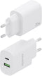Aisens A110-0754 - Oplader - 20W USB-A en USB-C - Power Delivery 2.0/3.0, Quick Charge 2.0/3.0