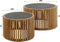 AnLi Style Salontafel set/2 slate round