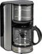 Hanseatic 65387802 - Filterkoffiemachine - 1,6 Liter - 12 Kopjes - Zwart/Zilver - 25 x 26 x 33 cm