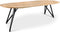 Eettafel Kingston ovaal 220 cm - Naturel | BY-OLAF