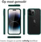 Accezz 360° Full Protective Cover iPhone 14 Pro - Militaire valbescherming tot 1,5 meter - Groen