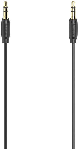 Hama 00205117 - Audiokabel 3.5mm - Vergulde stekker - Zwart