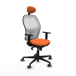 Jorquera Piqueras y Crespo 1D036G1 - Bureaustoel - Hoofdsteun verstelbaar - Oranje