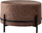SVJ Kruk Rond - 55 x 55 x 37 cm - Microvezel - Bruin