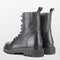 PS Poelman SATURNO - Veterboots - Chunky plateauzool 4,5 cm - Zwart - Maat 42