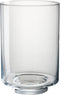 J-Line kaarshouder Laura - theelichthouder - glas - transparant - large