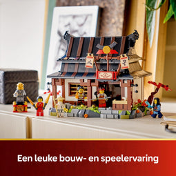 LEGO NINJAGO (15 jaar) - Smederij De Vier Wapens - 6 minifiguren - 71858