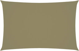 vidaXL - Zonnescherm - rechthoekig - 5x8 - m - oxford - stof - beige