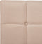 ADMIRAL - Boxspringbed - Zandbeige - 180 x 200 cm - Polyester