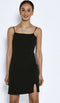 NOISY MAY NMCLARA STRAP SHORT DRESS - Spaghettibandjes - Zijsplit - Maat XL