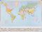 Legamaster PROFESSIONAL landkaart Wereld 98x142cm