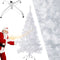 tectake® Kunstkerstboom - Levensecht - 180 cm - 533 takken - Wit