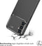 iMoshion Hoesje Geschikt voor Samsung Galaxy A34 (5G) Hoesje Siliconen - iMoshion Carbon Softcase Backcover - Zwart