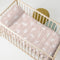Sprei HappyFriday BASIC KIDS Roze 100 x 130 cm Wieg voor baby's