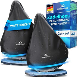 NEXTCOVER® Universele zadelhoes fiets - 100% waterdicht - set van 2 (2 stuks)