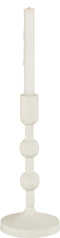 J-Line kandelaar Bollen - aluminium - wit - large