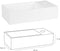 DIFFERNZ SOLID - Fontein 360x185x90mm - Handgemaakt - Wit