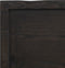 vidaXL - Tafelblad - 220x50x(2-6)cm - behandeld - eikenhout - donkerbruin