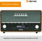 Denver DAB-36 - DAB+ Retro Radio met Bluetooth - Houten behuizing
