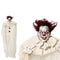 Hangende Clown Halloween (130 x 96 x 14 cm) Beige Multicolour 130 x 96 x 14 cm (3 Stuks)