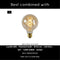 Lucide MAGALI - Hanglamp - Ø 56 cm - Hoogte verstelbaar - Naturel