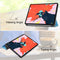 3-Vouw sleepcover hoes - Geschikt voor iPad Pro 12.9 inch (2020) - Lichtblauw