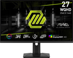 MSI MAG 274QRF QD E2 - WQHD Gaming Monitor - 180Hz 1ms Rapid IPS - 27 Inch