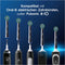 Oral-B Pro CrossAction - Tandenborstels - X-vormige borstelharen - Zwart (4 st.)