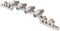 Wentronic 67006 - Kabel-combiner - F connector female/female - Zilver