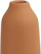 Countryfield Bloemenvaas - rood terracotta - D9 x D31 cm - smalle opening