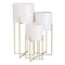 Edelman Binnenpot Voetstuk - 49CM - Wit