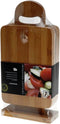 Excellent Houseware Broodplankjes met houder - 6x - bamboe hout - 22 x 15 cm