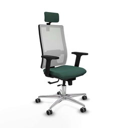 Horna Traslack Piqueras y Crespo 2D086G2 - Bureaustoel - Verstelbare hoogte met hoofdsteun - Stof