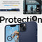 Spigen ACS04958 - Soft Case - Air Cushion Technologie - Blauw