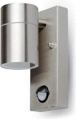 V-TAC VT-7621PIR GU10 Buitenverlichting - Wand - Armaturen - Roestvrij - Staal - IP44 - Modelnr: - VT-7621PIR