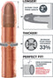 Pipedream Fantasy X-Tensions sleeve Perfect 3 Extensionkin beige