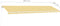 vidaXL - Luifel - handmatig - uittrekbaar - met - LED - 600x300 - cm - geel - en - wit
