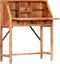 vidaXL - Schrijftafel - 90x40x107cm - massief - acaciahout