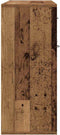 vidaXL - Dressoir - 88x30x70 - cm - spaanplaat - oud - hout