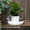 Riviera Maison Bloempot Voor Binnen Wit - Classic Double Planter