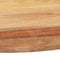 vidaXL - Tafelblad - rond - 15-16 - mm - 80 - cm - massief - acaciahout