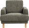 Fauteuil TUVE Corduroy Donkergroen