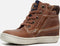 Shoesme Urban - Lage sneakers - Veterboots met rits - Bruin - Maat 24