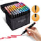 Woodley Twinmarkers - Dubbelzijdige stiften - 80 kleuren - Alcohol markers