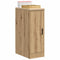 vidaXL - Garagekast - 30x51x85 - cm - massief - grenenhout - artisan - eikenkleurig