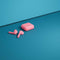 Happy Plugs Air 1 Go - Draadloze TWS Oordopjes - HD-geluid - Roze
