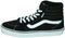 VANS Filmore Hi - Hoge sneakers - Suède/canvas - Zwart/wit - Maat 42.5