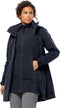 Jack Wolfskin Ottawa Coat - 3-in-1 Outdoorjas - Waterdicht 20.000 mm - Dames - Blauw - Maat XL