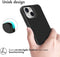 imoshion Hoesje Geschikt voor iPhone 14 Hoesje Shockproof - imoshion Rugged Hybrid Carbon Case - Zwart